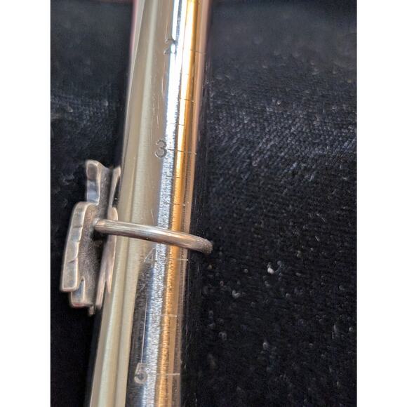 Vintage Native American Zuni Turquoise Sterling Silver Owl Inlay Ring Size 3.75 - Picture 6 of 7